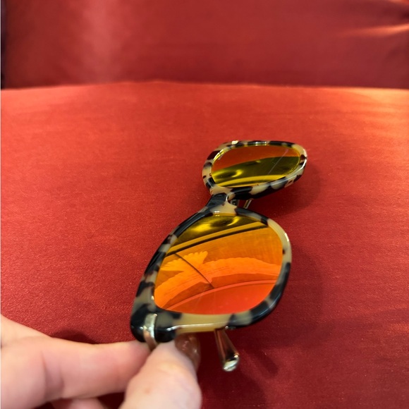 Michael Kors Tortoise Frames with Flame Colored Lenses - Picture 3 of 4